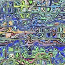 An illustration of an abstract seamless colorful background