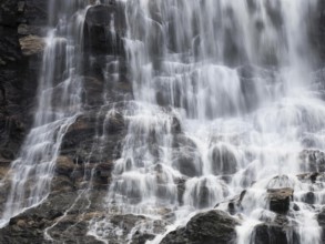 Fossen Bratte waterfall of the river Eikedalselva in Norway