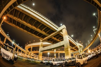 Bayshore Route Daikoku Junction (Tsurumi-ku, Yokohama City). Shooting Location: Yokohama-city