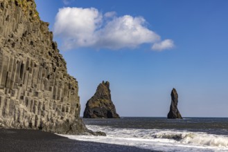 Black beach Reynisfjara, south coast, Iceland