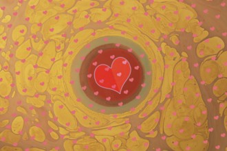 Elegant decorative heart pattern design for fabric, wallpaper, gift paper, banner, cover, poster,