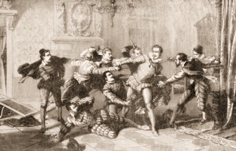 Henry I, Duke of Guise, 1550 – 1588, assassinated by the bodyguards of King Henry III