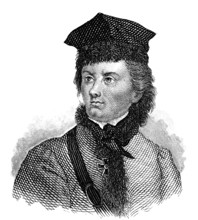Andrzej Tadeusz Bonawentura Kosciuszko, or Andrew Thaddeus Bonaventure Kosciuszko, 1746 - 1817, a