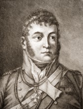 Karl Philipp Fuerst zu Schwarzenberg, 1771 - 1820, an Austrian field marshal and ambassador in