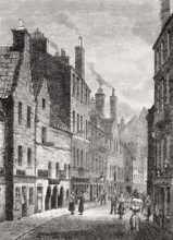 Kirkgate, Leith, Edinburgh, Scotland, 19th century