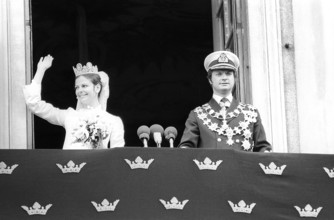 Wedding of Carl XVI Gustaf and Silvia Sommerlath. Carl XVI Gustaf, King of Sweden. Born 30 april