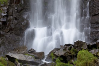 Waterfall of Vaucoux, Puy-de-Dôme, Auvergne-Rhône-Alpes, France
