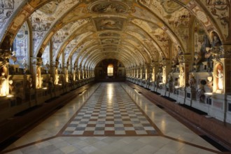 Interior view, Antiquarium, Residence, Graggenau, Munich, Bavaria, Germany