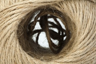 Hemp rope close up background