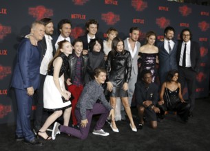 Sadie Sink, Gaten Matarazzo, Millie Bobby Brown, Noah Schnapp, Finn Wolfhard, Joe Keery, Natalia