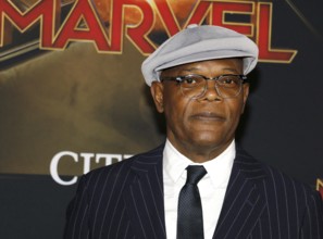 Samuel L. Jackson at the World premiere of 'Captain Marvel' held at the El Capitan Theater in