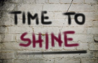 Time To Shine Concept