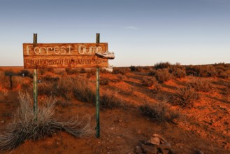 USA Arizona Forrest Gump Hill Point in sunrise