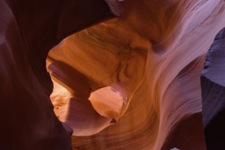 Antelope Canyon is a slot canyon in the American Southwest, on Navajo land east of Page, Arizona.