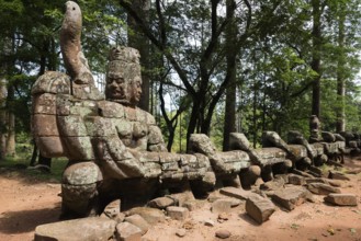 Buddhist temple buildings, jungle temples, mystical, Ta Prohm, Buddhist temple complex, UNESCO
