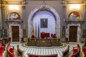 Meeting room in the Ajuntament de València (Valencia City Council), Valencia, Autonomous Community