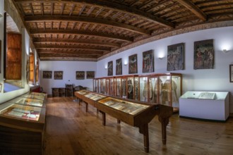 Astorga, Spain, 12 April, 2024: view of the museum in the Episcopal Palace of the Saint Mary