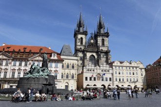 Prague, Old Town Square, Church of the Virgin Mary, Prague, Czech Republic