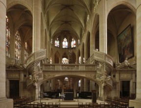 View to the east with Renaissance lanterns and spiral staircases, St., Sankt, Saint