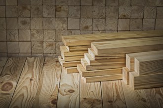 Carpenter work wood materials wooden boards