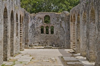 The archeological site of ancient Butrint, a UNESCO heritage center