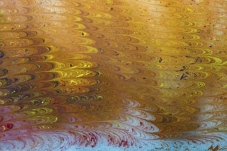 Abstract marbling art patterns in paint as background