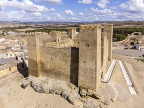 Sadaba Castle, 12th to 13th century, Sadaba, Cinco Villas, Aragon, Spain