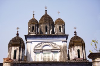 Kali temple built by sri jai nararan mitra in 1851 in baranagar, Calcutta, West Bengal, India