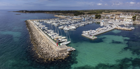 S´Estanyol port, Llucmajor, Mallorca, Balearic Islands, Spain