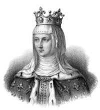 Margaret of Provence, Marguerite de Provence, Margarete von der Provence 1221-1295, Queen of France