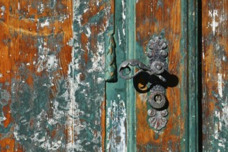 Antique door handle