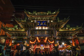 Yokohama Mazu Temple (Yokohama Chinatown). Shooting Location: Yokohama-city kanagawa prefecture