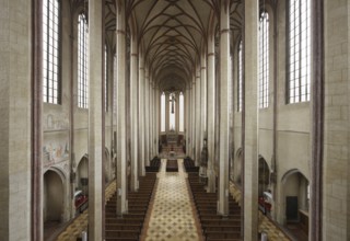 View from the organ loft to the east, St., Sankt, Saint
