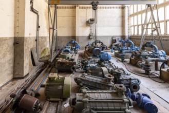 Waterworks machine hall Lost Places