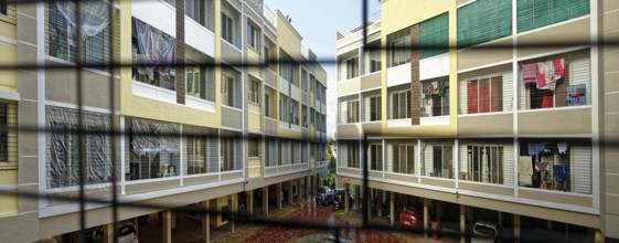 Buildings, alibag, raigad, Maharashtra, India, Asia