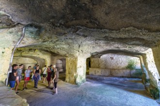 Underground gallery, castle of San Felipe, 16th century, mouth of the port of Mahón, municipality