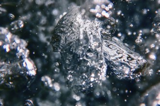 Abstract Bubbles in Water, Air Bubbles Water Background