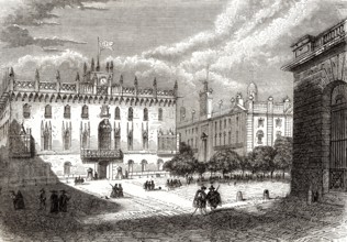 Zollhaus, Plaza del Palacio, Barcelona, Spanien, 19. Jahrhundert