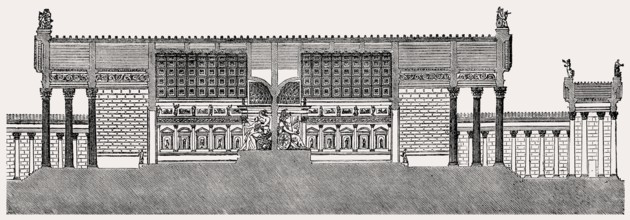The Temple of Venus and Roma, Ancient Rome, Reconstruction