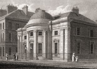 Bank of Scotland, Edinburgh, Scotland, 19th century, Views in Edinburgh by J. & H. S. Storer