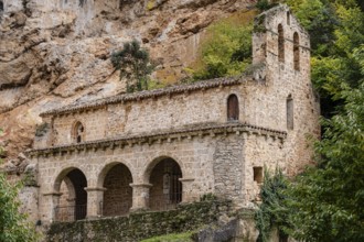 Hermitage of Santa María de la Hoz in Tobera, Las Merindades, province of Burgos, region of Las