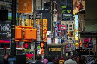 New York Times Square. Shooting Location: New York, Manhattan