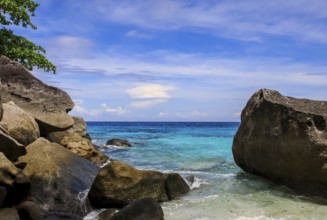 The rocks and hills near Phuket. Beaches of Thailand
