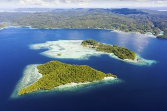 Tropical islands off Waigeo, Raja Ampat, West Papua, Indonesia