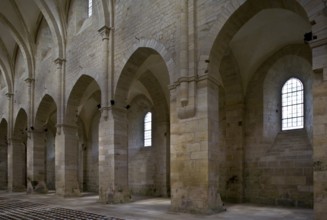 Abbey church, northern nave arcades from the south-east, St., Sankt, Saint