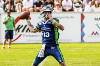 erima GFL / German Football League,  Schwaebisch Hall Unicorns -  Straubing Spiders  in the