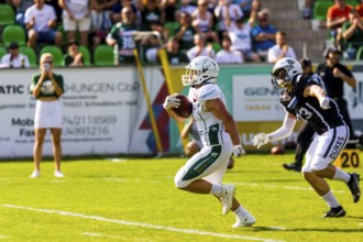 Deutsche Football Liga, Schwäbisch Hall Unicorns, Ingolstadt Duke im Optima-Sportpark Schwäbisch