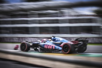 Jack Doohan of Australia drives the BWT Alpine F1 Team A525 Renault during qualifying in the 2025