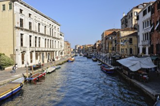 View of the canal in Venice