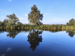 Uecker river landscape